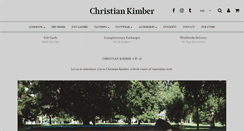 Desktop Screenshot of christiankimber.com